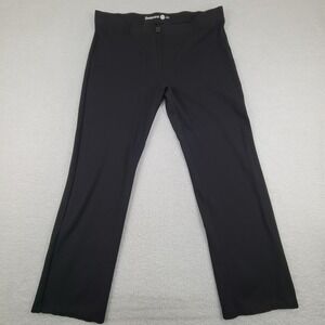 Betabrand Pants Womens 2XL Black Dress Yoga Commuter Stretch Flare Office
